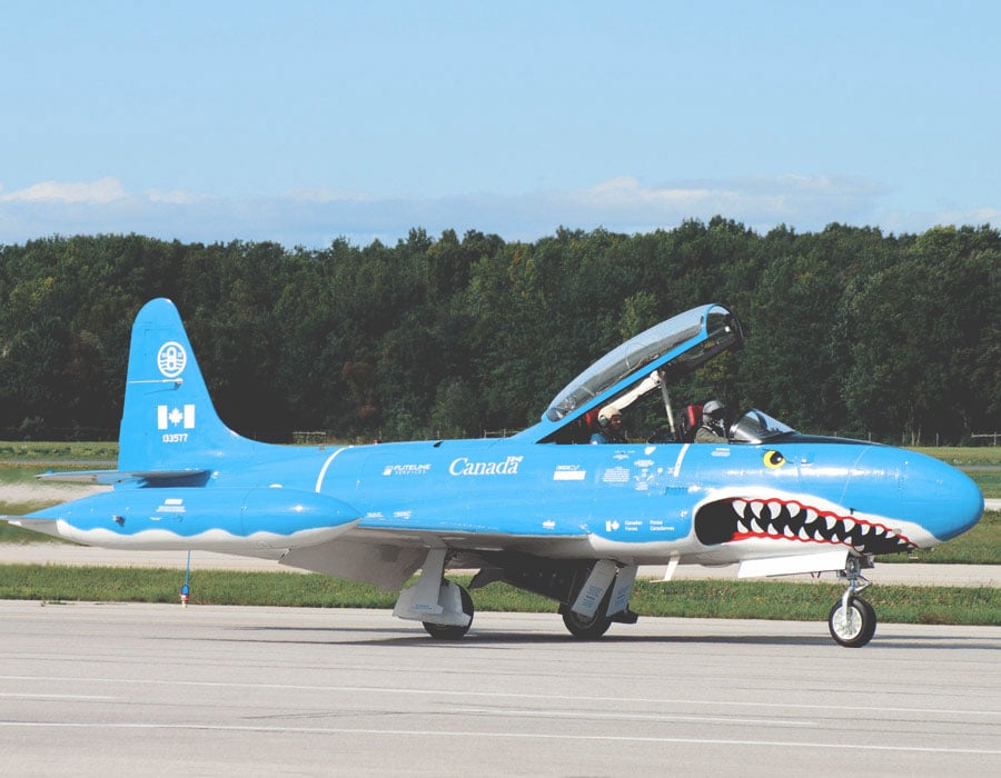 T-33 Shooting Star in Canada